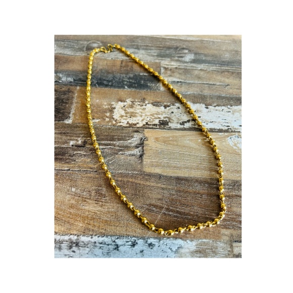 Gold Plated Necklace & Earrings Set. NWOT - Picture 6 of 6